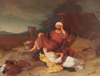 Boas und Ruth, ca. 1853 von Charles Lock Eastlake